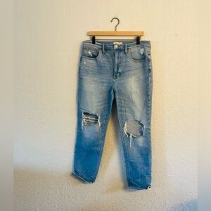 Madewell Preloved Perfect Vintage Jean Distressed